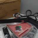 NWH Power Tool Organizer Wall Mount with Charging Station3 Layer Storage Rack for Organization 4 Drill Storage Shelf with Hooks, Drill Bit Heavy Duty Rack, with 8 Outlet Power for Garage and Workshop