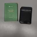 CukoHno MagSafe Wallet,6 Cards Holder, Magnetic Wallet for iPhone, for Galaxy with Magnetic Case, Magnetic Phone Card Holder, RFID Blocking, Minimalist Wallet for Travel Essentials, Carbon Fiber Black