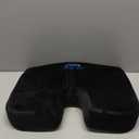 Everlasting Comfort Car Seat Cushion for Driving - Wedge Car Cushion for Office, Travel, Gaming Chair Memory Foam Driver Booster for Short People, Non-Slip, Washable Cover, Back & Sciatica Relief