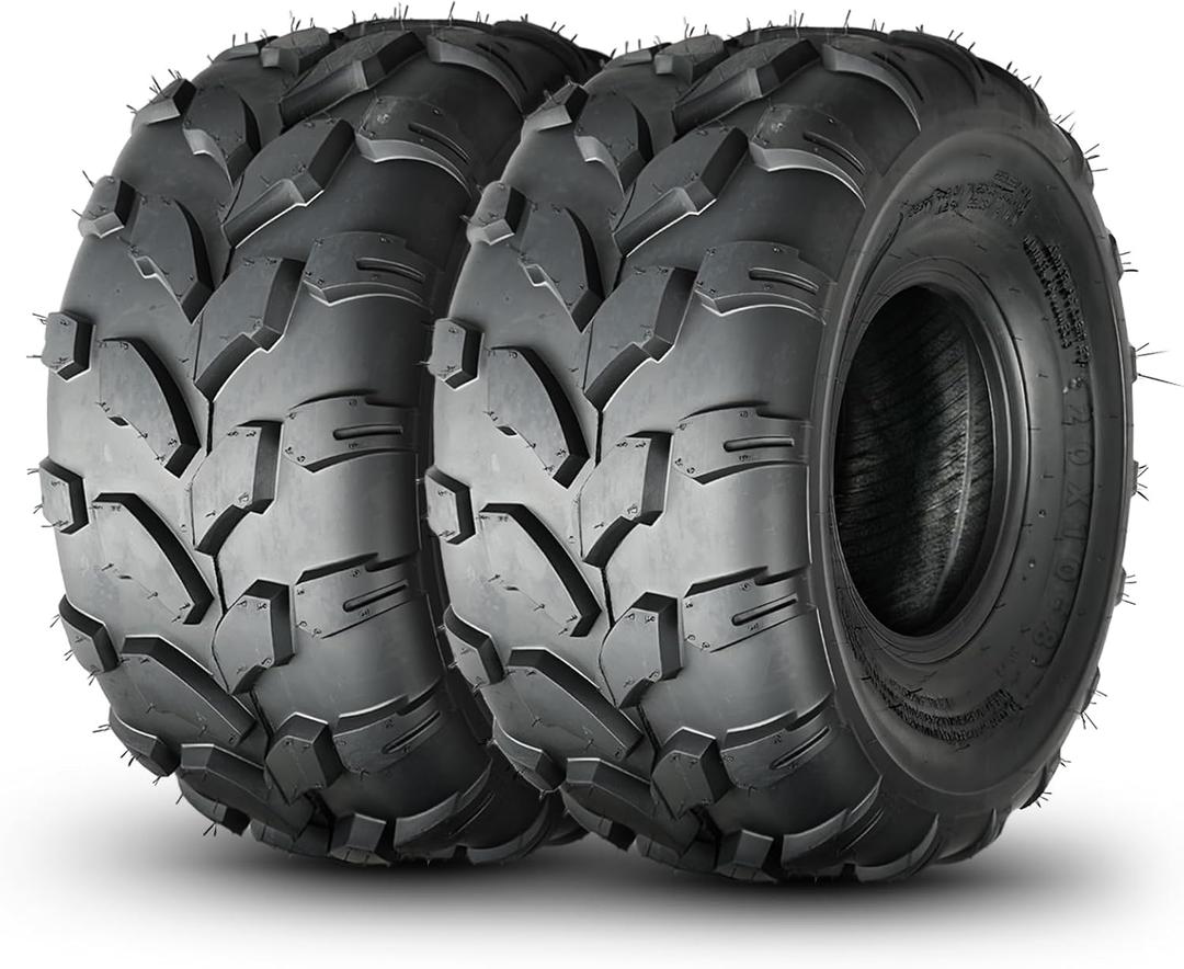 TRIPOWER ATV/UTV Tires 20x10-8 All Terrain 20x10x8 Off-Road Mud Lawn-Mowers Tires, 4 PR, Set of 2