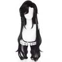 Hua Cheng San Lang Cosplay Wig Anime Black Long Wave Hair for Men Women Chinese Hanfu wig Heat-Resistant Fiber Halloween,Chirstmas,Party,Comic con