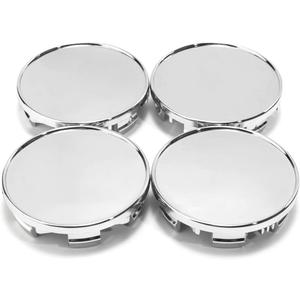 85mm(3.35in)/78mm(3.07in) Chrome Silver Car Wheel Center Hub Caps Set of 4 for Titan(2004-2021) Armada(2004-2022) #40342-7S500#40342-1LA2A #40342-5ZM0