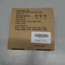 25 Pack C7 Replacement Christmas Light Bulb, Christmas Green Replacemen Bulb C7/E12 Base for Outdoor String Lights Window Candles Chandeliers Salt Lamp, 5 Watt