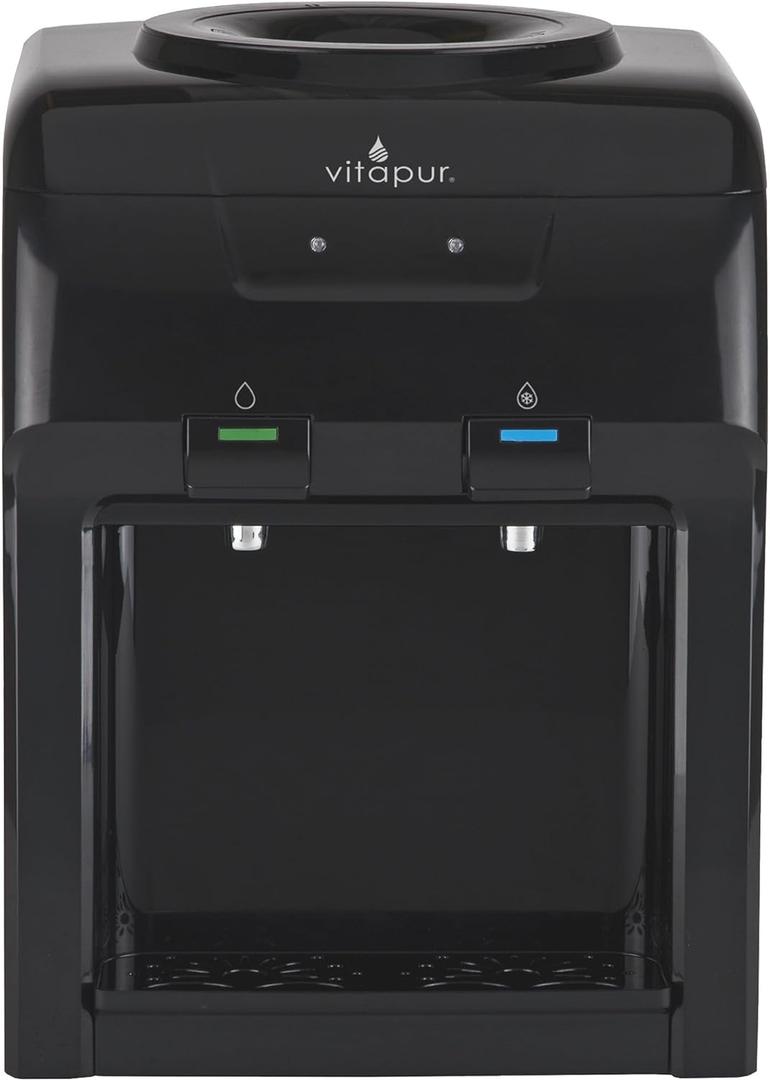 Vitapur Countertop Water Dispenser (Room and Cold) Black
