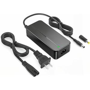 42V 2A Electric Scooter Charger for GOTRAX GXL V2, Nano S3 ION, G2, G3, G4, G5, G6, Apex, Eclipse, Glider, Rival, XR Elite, XR Ultra, Tour XP, Alpha XL 36V Li-ion Battery DC42V Power Supply Cable Cord