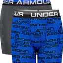 Under Armour Boys' Big Performance Boxer Briefs, Lightweight & Smooth Stretch Fit (Ultra Blue)