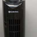 Comfort Zone 32-Inch Oscillating Tower Fan Ultra-Slim Bladeless Design with 3 Speeds, 90 Wide Oscillation & Built-in Carry Handle Quiet Portable Standing Fan for Bedroom, Home, or Office, Black