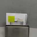 simplehuman Slim Sink Caddy Sponge Holder, Brushed Stainless Steel, Silver