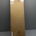 Color&Geometry Ultra-Thin Indoor Door Mat, 32"x48" Low-Profile Non-Slip Entryway Rug with Modern Geometric Texture, Washable Doormat for Indoor Entrance, Front Door, Khaki (Rolled-up NO Creases)