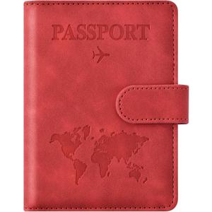 Eoehro Passport Holder for Travel Essentials, Passport Wallet Cover Case for Travel Must Haves Accessories,Passport Book Holders for Women and Men
