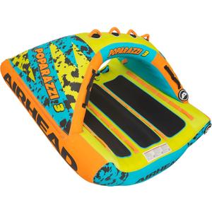 AIRHEAD Sportsstuff Poparazzi 3, 1-3 Rider Towable Tube for Boating,