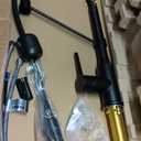 KRAUS Bolden 18-Inch Single Handle Commercial Style Pull-Down Kitchen Faucet with Soap Dispenser in Matte Black, KPF-1610MB-KSD-43MB