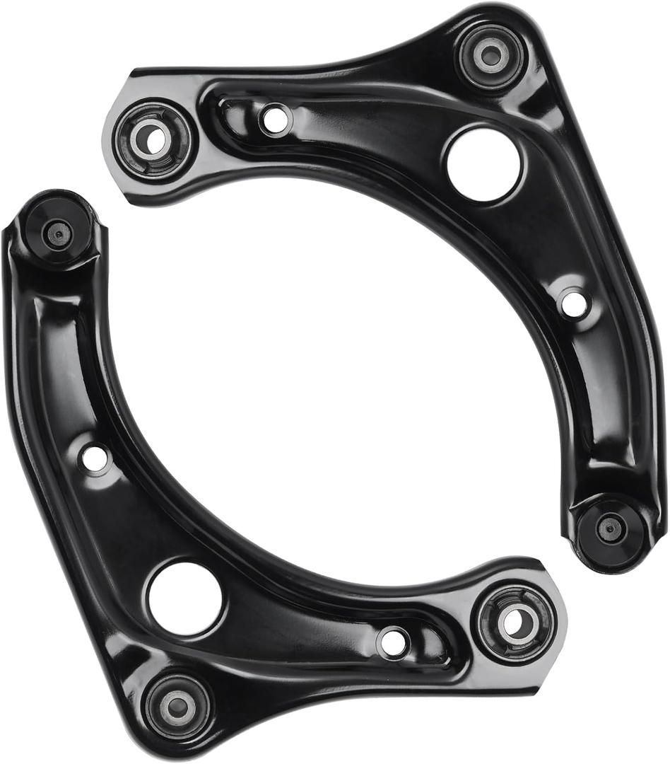 2pc Front Lower Control Arms w/Ball Joint Suspension Kit Fit for Nissan for Versa 2012-2019 for Versa Note 2014-2019 for Micra 2015-2019 K621577 K621576