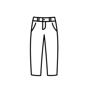 Flamingals Pants Navy Blue XL