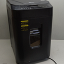 150 Sheet Autofeed Micro Cut Paper Credit Card Shredder for Security, Black