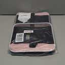 Lekereise Top-Expandable Pet Carrier 17x11x9.5 Inch Alaska TSA Airline Approved Soft Sided Underseat Up to 12lbs Travel Carriers for Small Cats and Dogs with Locking Safety Zippers Anti-Scratch Mesh (Pink)