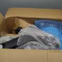 Drafting Chair, Ergonomic Tall Office Chair with Soft Adjustable Armrests and Foot Ring, Standing Desk Chair PU Leather High Office Chair for Counter Height Desk, Swivel Computer Stool, Black