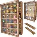 12x16 Shadow Box Frame with Removable Shelves,Collectible Display Shelves Case,Military Challenge Coin Display Case,Wood Shadow Boxes Display Cases for Keepsake,Pictures