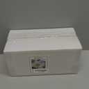 Rubtlamp 50 Pack Clear Blue Disposable Bowls, Clear Plastic Bowls with Gold Rim, 12-16oz Premium Heavy Duty Plastic Dinner Bowls for Party, Wedding and Holiday