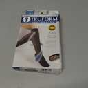 Truform Sheer Compression Stockings, 15-20 mmHg, Women's Knee High Length, 20 Denier, Light Beige, Medium