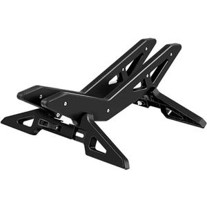 Adaptable Folding Bike Road Bike DIY Parking Racks Bike Parking Rack Floor Stand Indoor Adjustable (Black)