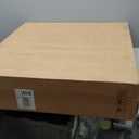 Doraimi Lighting 3 Tier White Drum Fabric Semi Flush Mount Light Modern Farmhouse Decor 7 Light 24 Inch Black Finish for Kitchen Living Room Dining Room Corridor Hallway