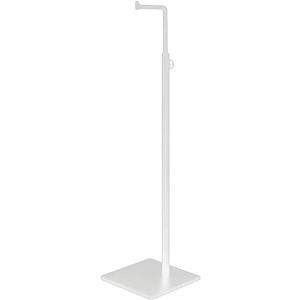 B&NN Adjustable Metal Handbag Rack Tabletop Handbag Purse Display Stand Single Hook Bag Stand Holder (White)