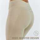 ALLZERO Thermal Underwear for Women Fleece Lined Base Layer Set - Winter Long Johns for Cold Weather (Beige, M)