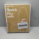 Jool Baby Quick Flip Toilet Seat with Built-in Potty & Splash Guard for Toddler Training, Slow Close (Elongated)