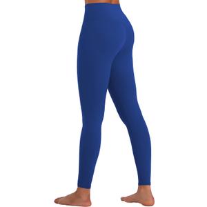 Sunzel Womens Workout Leggings with High Waist Tummy Control (Blue, XL)