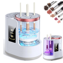 Electric Makeup Brush Cleaner Machine with Automatic Cleaning and Drying