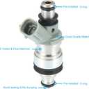 X AUTOHAUX 6 Pcs 23250-62030 Fuel Injector Nozzle Fit for Toyota T100 3.4L Tacoma 4Runner Tacoma 3.4L for Lexus ES300 Camry 3.0L 23209-62030 842-12183 FJ180