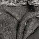 Lelepet Dog Coat 3 in 1 Waterproof Dog Winter Jacket with Harness Built in Windproof Snow Jakcet with Detachable Fleece Sweater Lining Reflective Thermal Cold Weather Coats for Small Medium Large Dogs (Black)