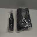 Trideer Exercise Ball for Yoga, Pilates & Fitness Stability Ball Equipment for Home Gym & Office Chair, Core & Balance Training Accessories, Physical Therapy Equipment, Quick Pump Included, L(23-26ines/58-65cm) (Black)