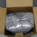 Bedsure GentleSoft Sherpa Fleece Throw Blanket for Couch, Non-Heated, Thick & Warm Christmas Cozy Blanket for Winter, Soft Fuzzy Plush Throw Gifts for Women and Men, Grey, 50x60 Inches