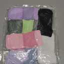Bulinlulu Diabetic Socks for Women Men, 6 Pairs Low Cut Non Binding Diabetic Socks for Women (Medium, Purple/Green/Orange Red/Pale Purple/Black/White)