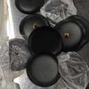 Fireplace Candelabra Candle Holder Matte Black Metal Candleholder with 9 Candle Stands Mantle Decor for Flameless or Wax Pillar Candle Floor Table Centrepiece Christmas Wedding Party Decoration