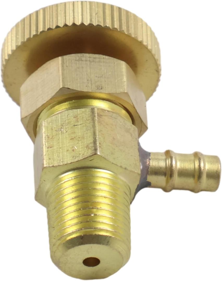 Fuel Bleeder Valve Compatible with Bobcat 743 751 753 763 773 7753 1600 S130 S150 S160 S175 S185 S205 S510 S530 T110 T140 T180 T190 5600 Replaces 6598102