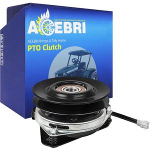 ACEBRI PTO Clutch Replacement for Ogura: GT1A-EH01 53462700, for Ferris: 5100417, for Dixie Chopper: 500144, for AYP Craftsman Jonsered Husqvarna 174605 179335 532414737 532179355 Mower Clutch