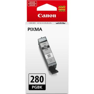 Canon PGI-280 Genuine Pigment Black Ink Tank, Compatible with TR8520, TS9120, TS8120, TS6120, TS9521C/ a, TS9520/ a, TS8220, TS6220, TS8320, TS6320, TS702/ a, and TR8620/ a Series Printers