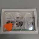 Hexasider 3 Pack Ring Cover Compatible with Oura Ring Gen 4/Oura Ring Gen 3 Horizon/Heritage, Abrasion-Resistant TPU Case for Oura Ring Protector Accessories for Oura Size 8