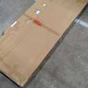 FEUFOAM Full Length Mirror 59" x 24" Irregular Wall Mirrors Wood Framed Full Body Mirror Hanging or Leaning Against Wavy Floor Mirrors for Living Room Bedroom Entryway Bathroom Retro Brown