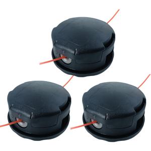 3PACK String Trimmer Head SRM-225 for Echo Speed Feed 400 SRM-230 SRM225 SRM-210 SRM2100 Echo Weed Eater Head PAS210 PAS211 PAS225 PAS230 PAS231 PAS260 Shindaiwa T195S T220 T222 T230 T231 Trimmer (3Pcs)
