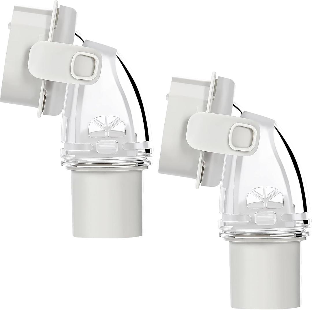 Replacement Swivel Elbow Connector for Airfit F20 F30 Series 2 Pack