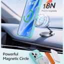 Magnetic for iPhone 17 Pro Max Case (Compatible with MagSafe)(Full Camera Protection)(Military Grade Drop Protection)(Anti-Scratch) Translucent Matte Shockproof Protective Cover, Blue