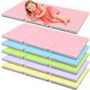 Wesiti 5 Pcs Kids Nap Mats for Preschool Daycare Bulk, Macaron Color