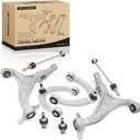 A-Premium 8Pcs Front Suspension Kit | Upper Lower Control Arm, Lower Ball Joint, Sway Bar Link, Fits Mercedes-Benz - GLE300d GLE350 GLE350d GLE400 GLE550 GLE550e