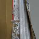 Thestoa Curtain Rods for Windows 48 to 84-92 Inch, White, Stainless Steel Rods for Bedroom, Living Room, Kitchen, Farmhouse, Outdoor