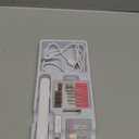 Professional Nail Drill Set, 2,0000 RPM Electric Nail File with 12 Grinding Head & 100Pcs Sanding Bands for Acrylic Gel Nails, Manicure and Polishing (White)