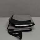 Lusso Gear Car Seat Protector 1-Pack - Gray, Universal Fit - Waterproof Padded Shield with Mesh Pockets & Travel Storage - Booster Car Seat Guard & SUV Trunk Organizer